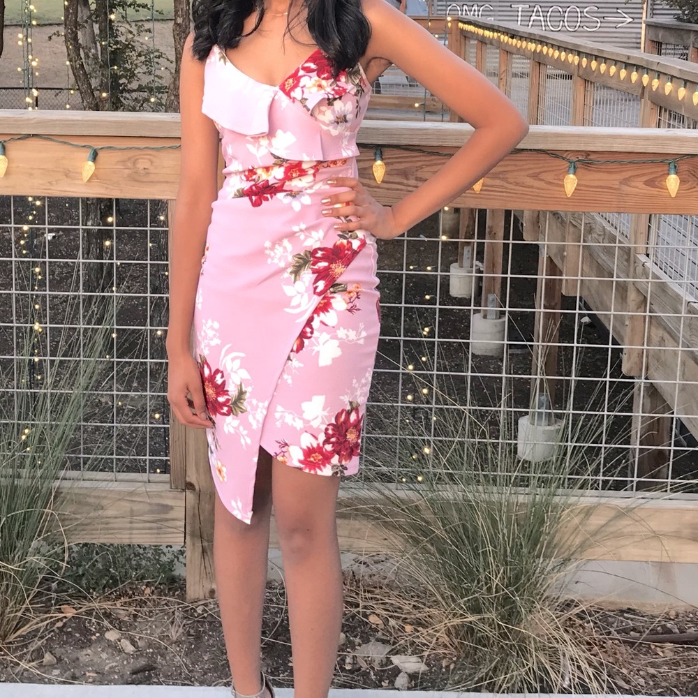 Pink dress